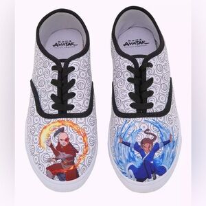 Avatar The Last Airbender Zuko & Katara Themed Sneakers - Size 10